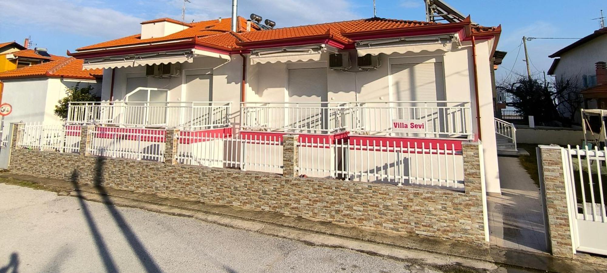 Villa Sevi Неа-Врасна Экстерьер фото